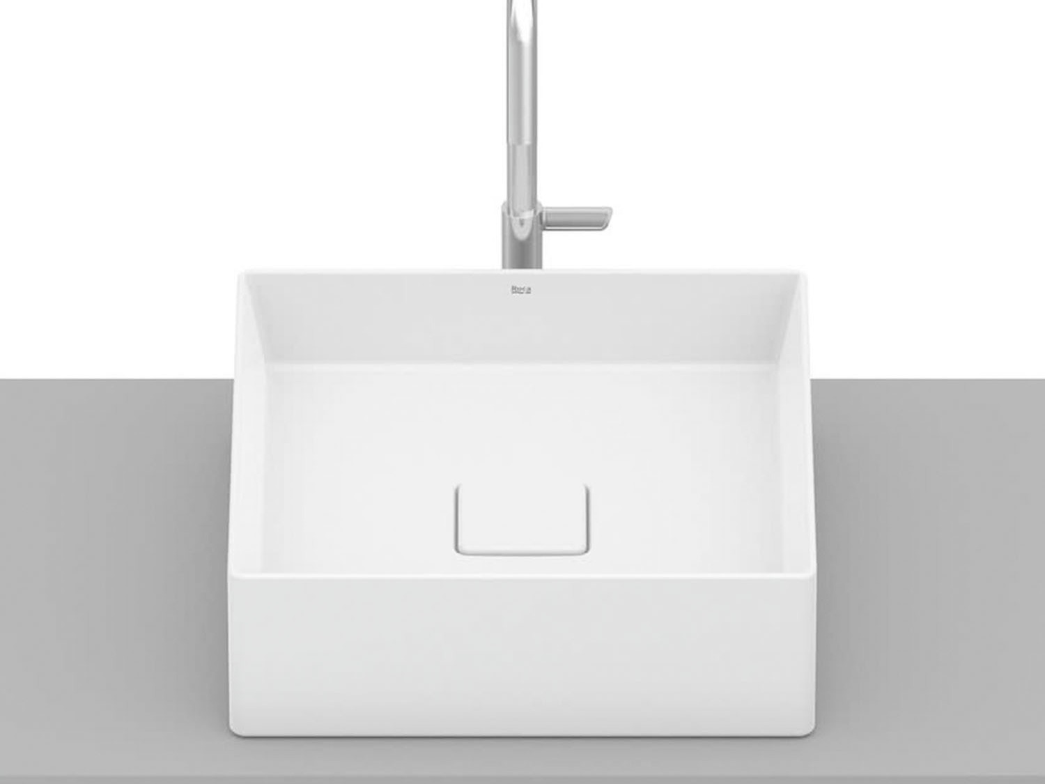Cuba de apoio 350x350mm sem mesa Terra T4 Blanco Matte - Roca