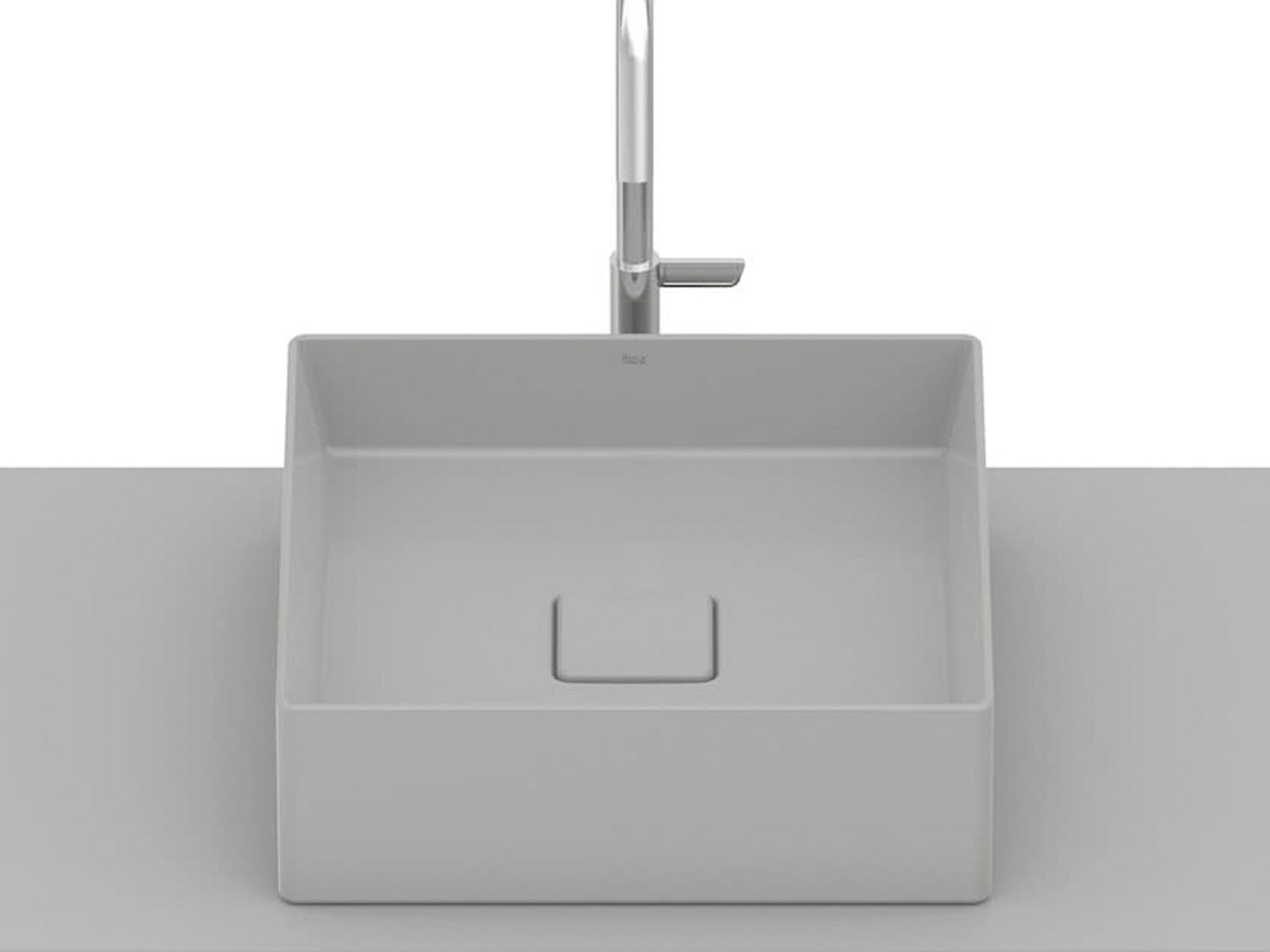 Cuba de apoio 350x350mm sem mesa Terra T4 Stone - Roca