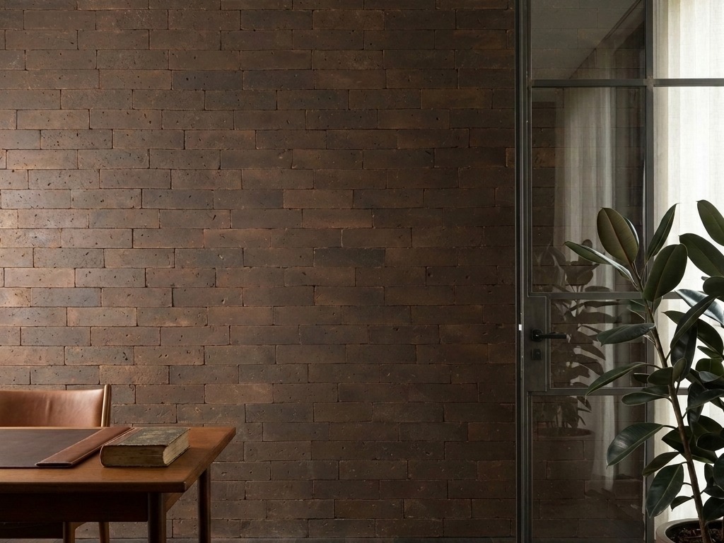 Brick Mattone Carbone - 7x26 cm - Lepri