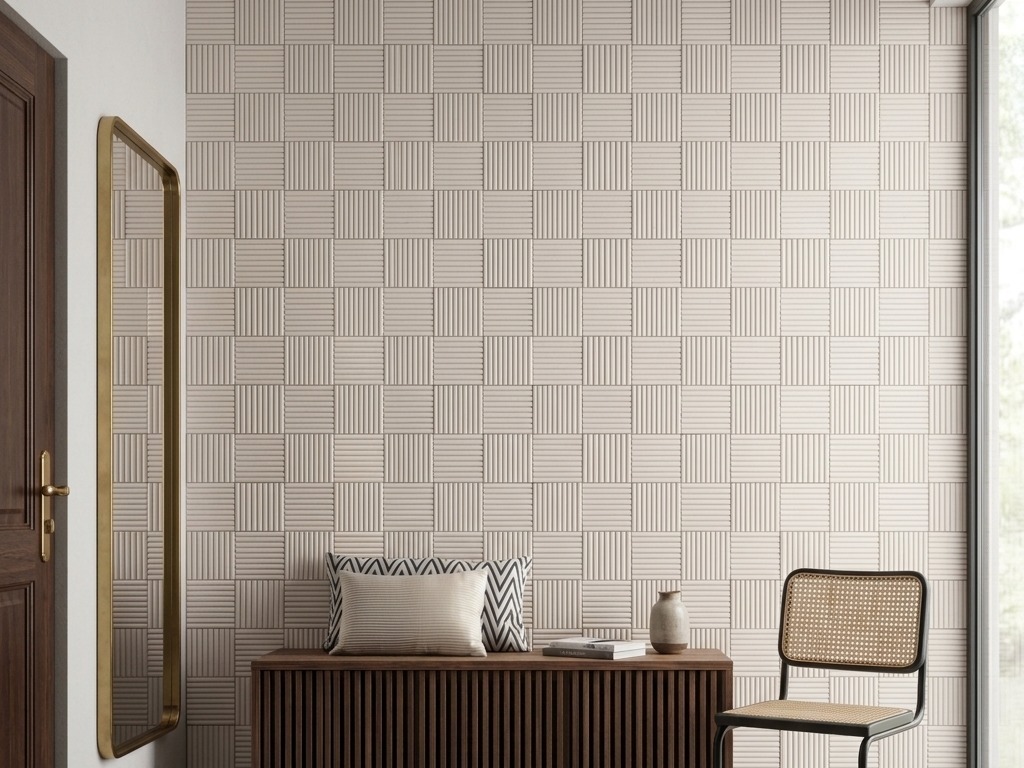 Filo Bianco Polare - 11,5x11,5 cm - Lepri