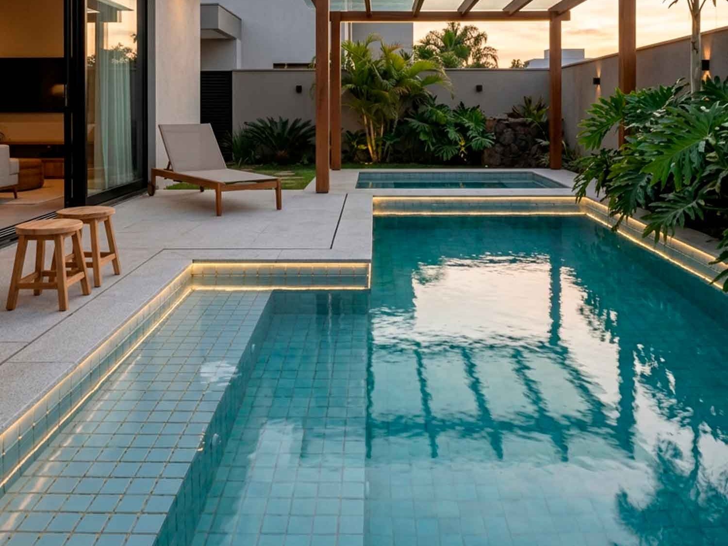 Revestimento Piscina - 10 x 10 cm - Strufaldi