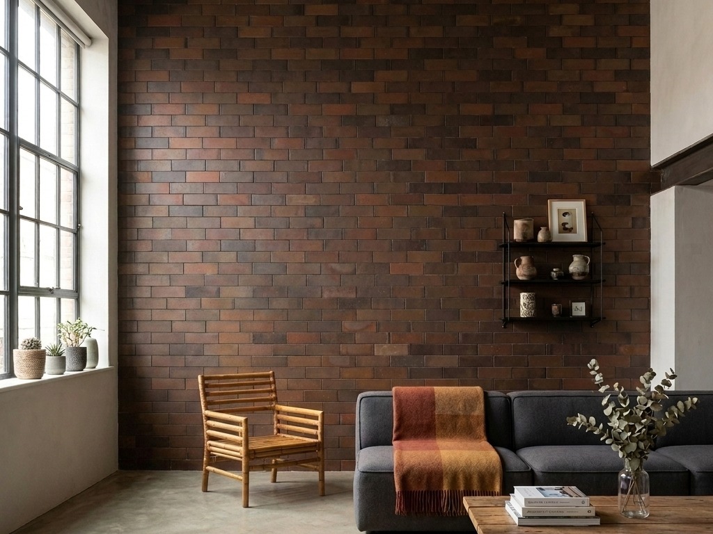 Brick Invecchiatto Nero - 7x23 cm - Lepri