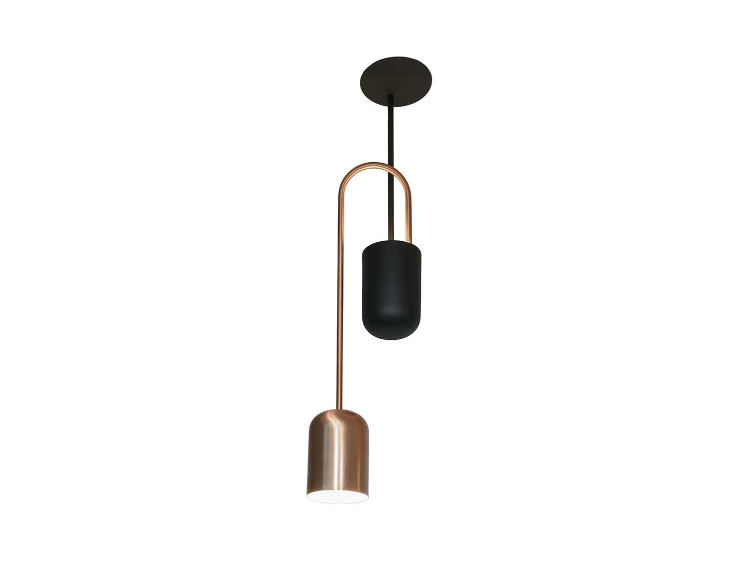 Pendente Ytu - 2 cúpulas - 92 cm - Studio Munclair - 4668