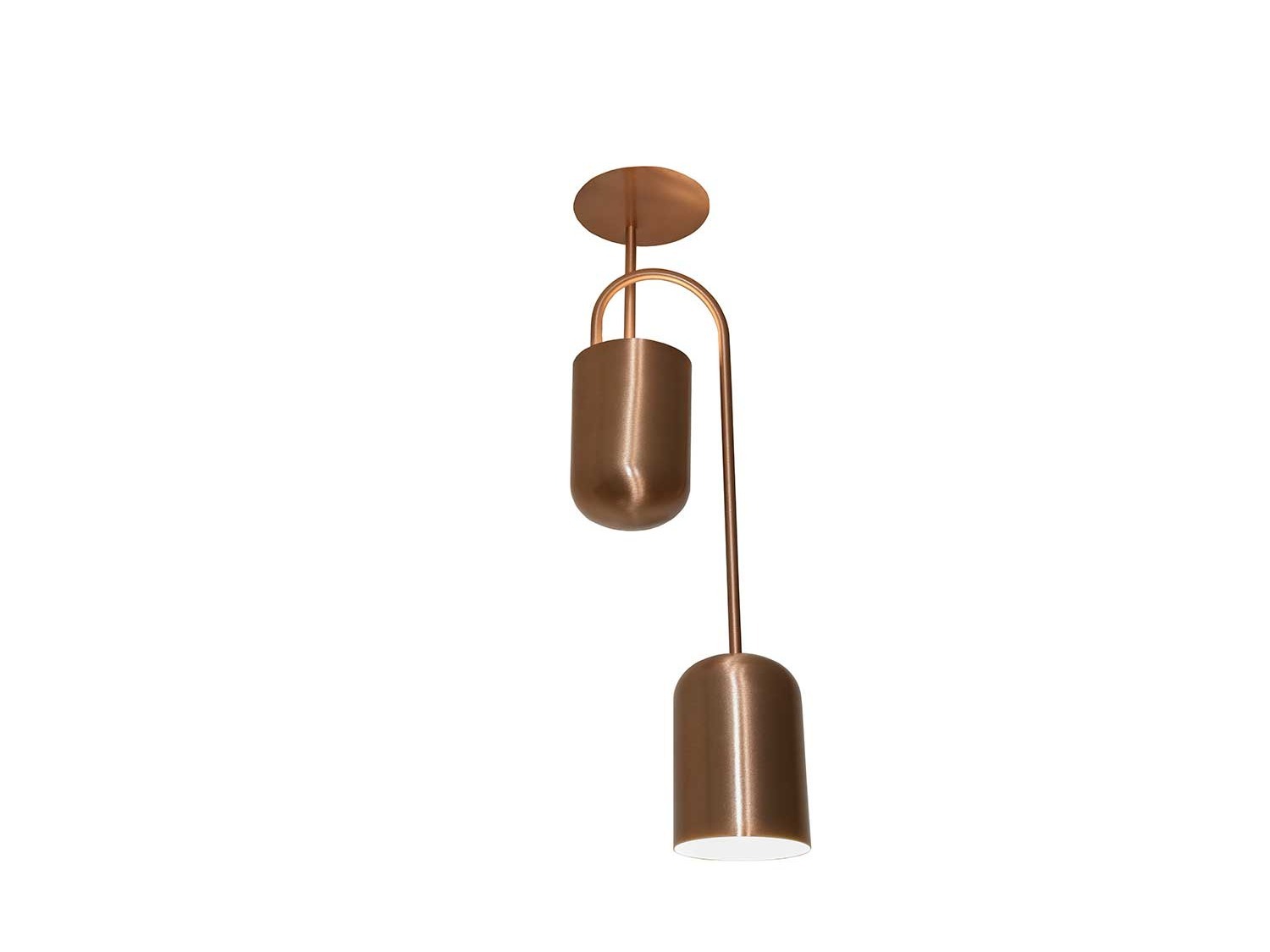 Pendente Ytu - 2 cúpulas - 70,5 cm - Studio Munclair - 4667